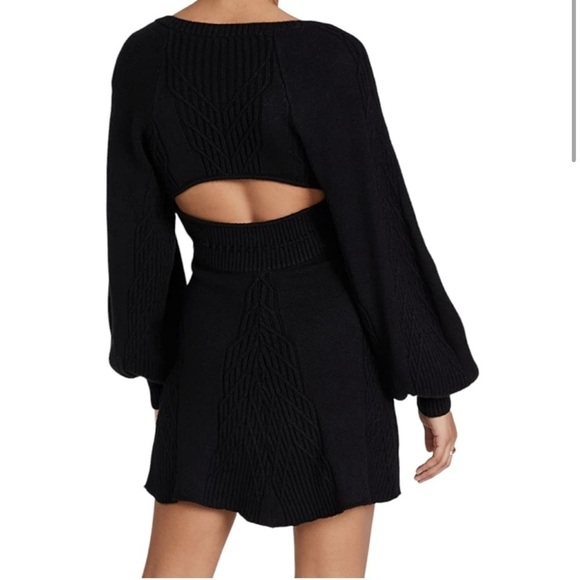 Free People Emmaline Balloon Sleeve Sweater Dress - Picture 6 of 10